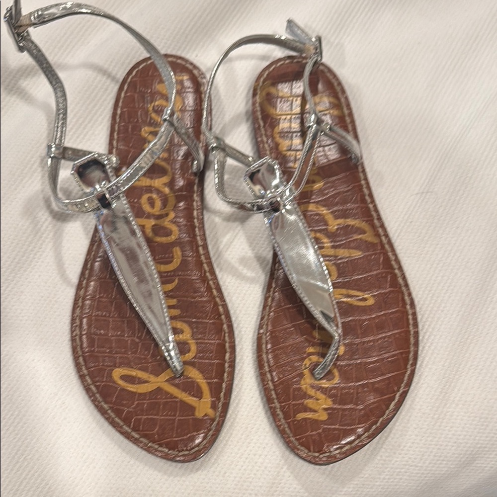 Sam Edelman Silver Sandals